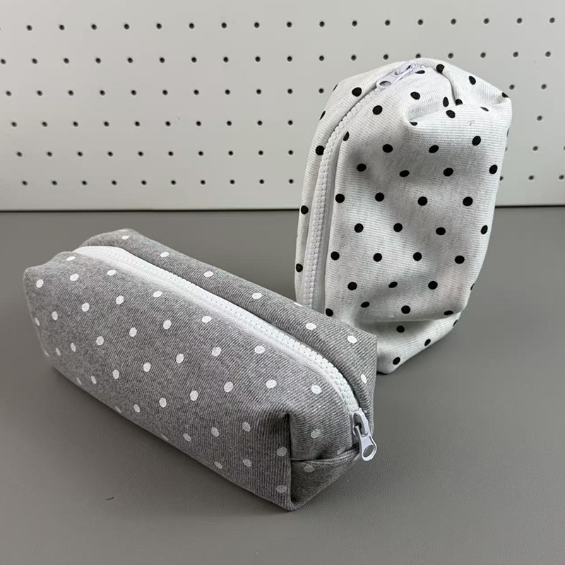 ∘Polka Dot Federmäppchen, süß, – Aesthetic Large Pencil Case Pouch Bewertung und Preis