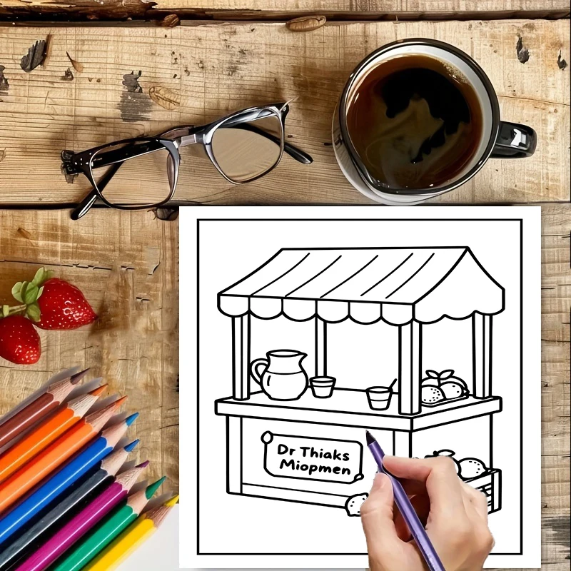 Malbuch „Kleine Räume“ für Erw – School Supplies Bewertung und Preis