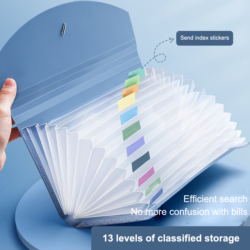 ~13 Taschen, erweiterbare Akte – Expandable Accordion File Folder 13 Pockets Bewertung und Preis