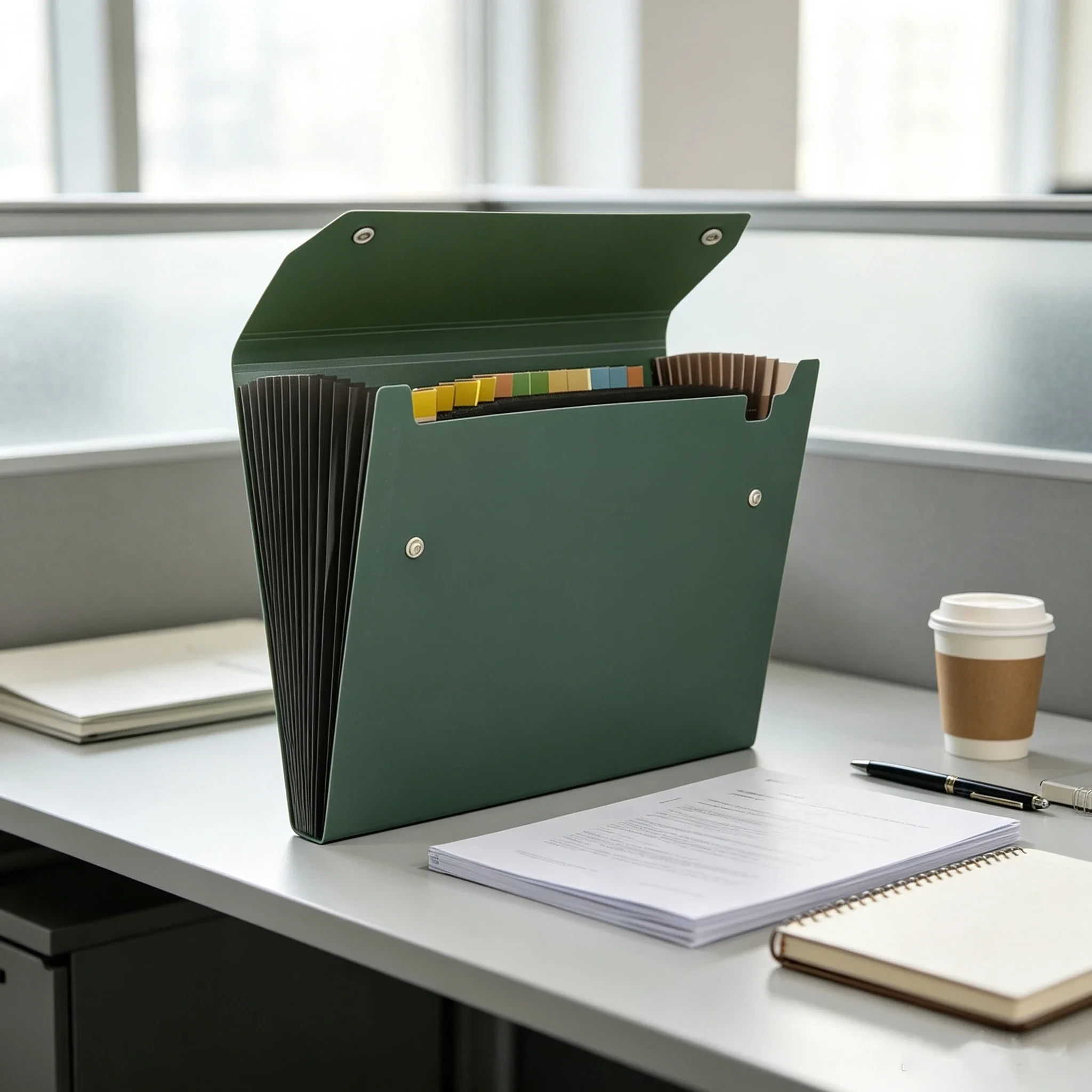 13-Taschen-A4-Aktenordner, erw – Expandable Accordion File Folder 13 Pockets Bewertung und Preis